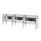 Bestar Bestar Pro-Biz 183W 3-Person Office Cubicles with Gray Tack Boards and High Privacy Panels in white 100872DG-17 - alternate 1